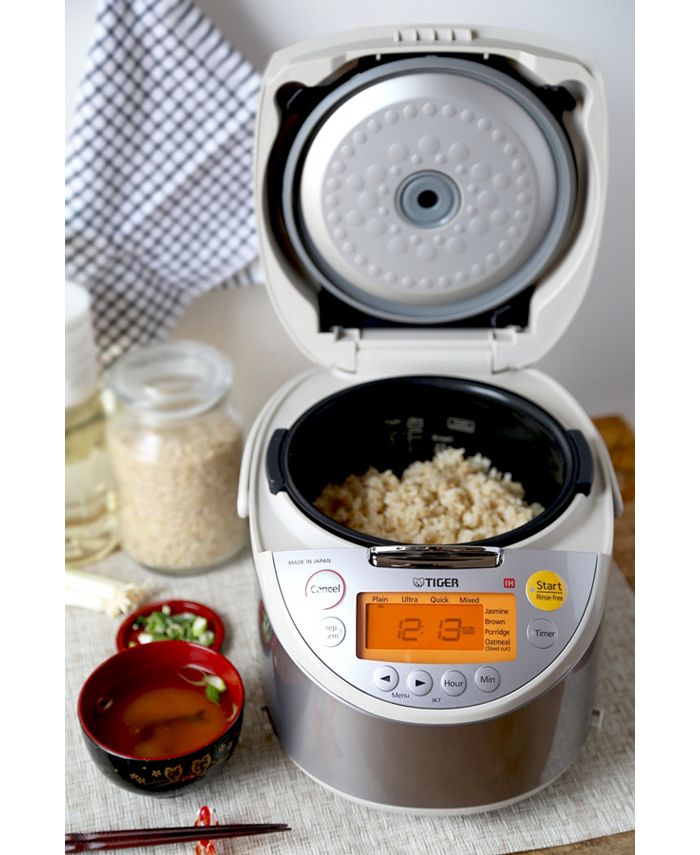 Tiger Induction Heating 10 Cup Rice Cooker & Warmer & Reviews Small