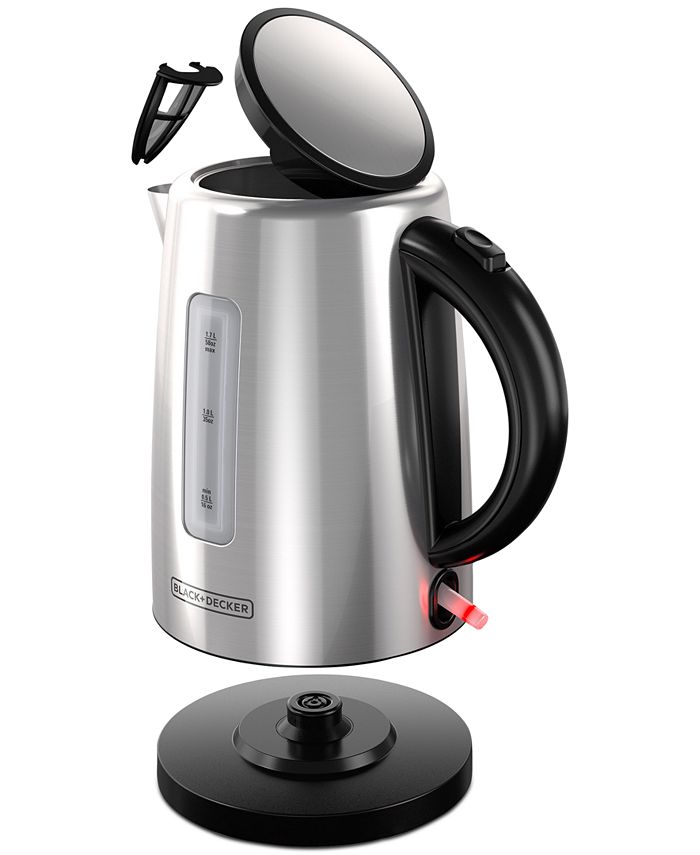 Black & Decker KE2000 Electric Kettle, 1.7 L Stainless Steel & Reviews