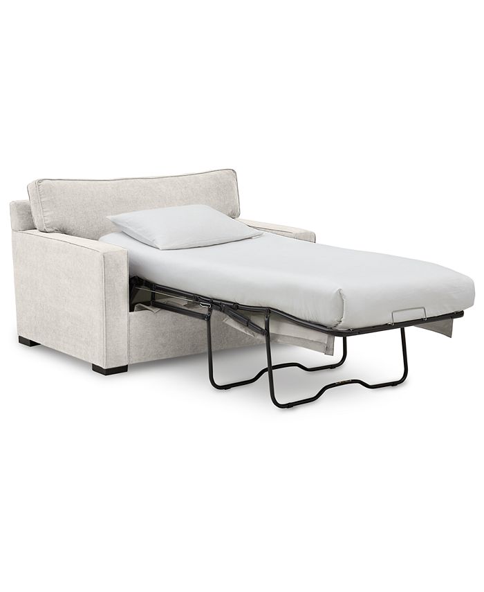 Furniture Radley 54" Fabric Chair Bed, Created for Macy's & Reviews