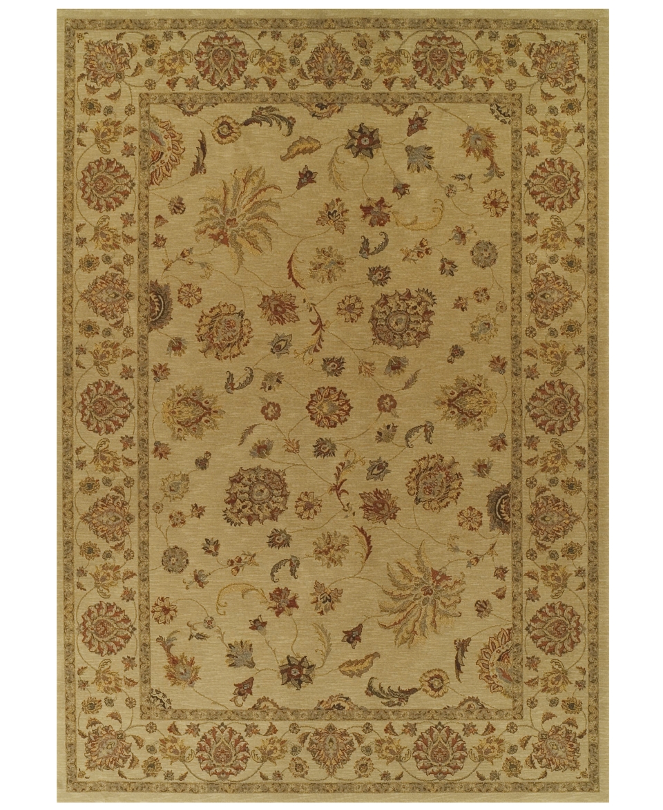 Dalyn Area Rug, Premier Collection IP34 Tabriz Ivory 53X75   Rugs