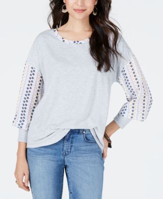 style & co sweatshirt