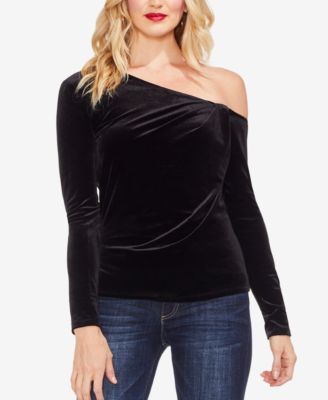 vince camuto velvet top