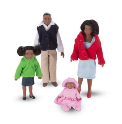 melissa and doug victorian dollhouse family