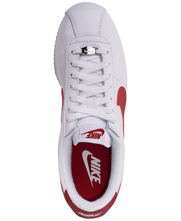 Nike Men's Cortez Basic Leather OG Casual Sneakers from Finish Line & Reviews - Finish Line