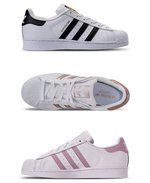 Adidas Women S Originals Superstar Sneakers From Finish Line Reviews Finish Line Athletic Sneakers Shoes Macy S