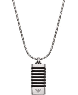 emporio armani mens necklace