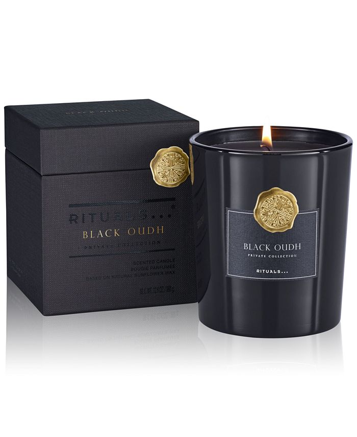 RITUALS Black Oudh Scented Candle, 12.6-oz. & Reviews - All Perfume ...