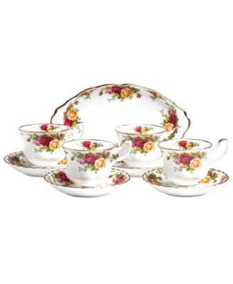 Набор хозяйских роз Royal Albert Old Country Roses из 9 предметов