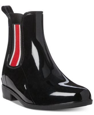 ralph lauren tally rain boots black
