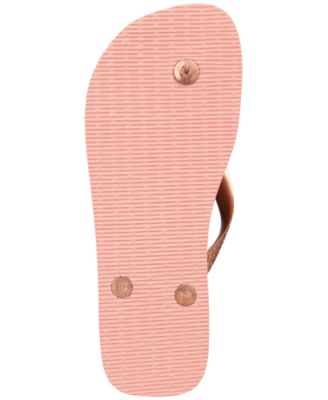 havaianas top tiras rose gold