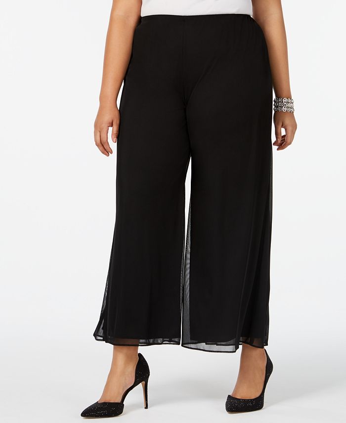 alex evenings plus size pants