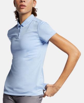 nike women's dry short sleeve golf polo