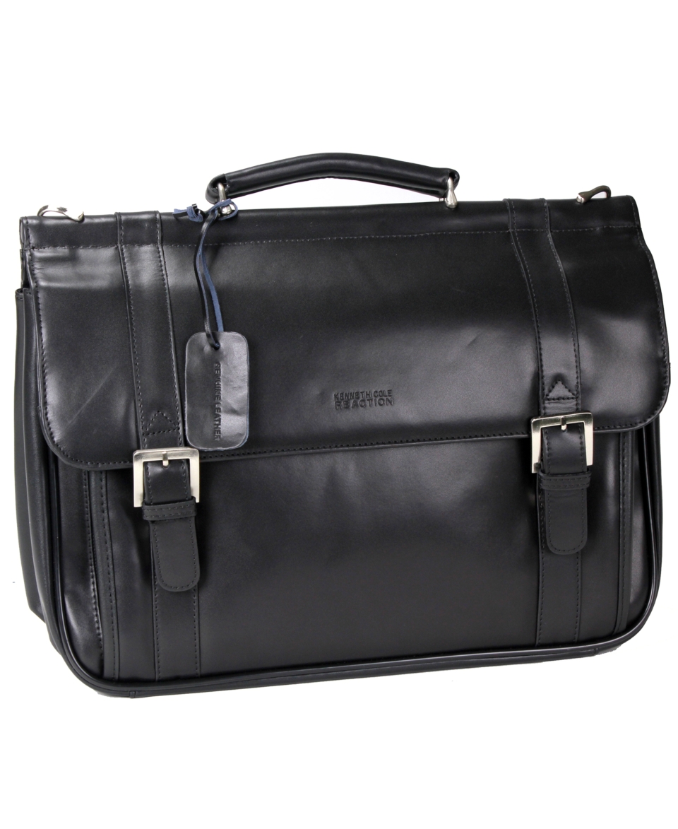 Kenneth Cole Reaction Bag, 6 Double Gusset Dowel Rod Portfolio