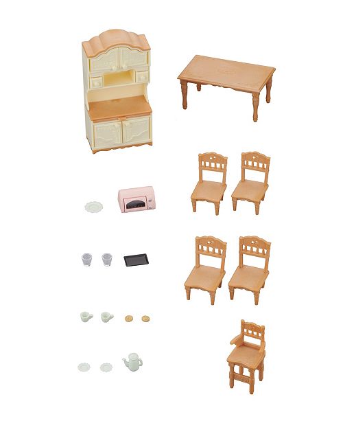 Fundamental Toys Calico Critters Dining Room Set Reviews Home Macy S