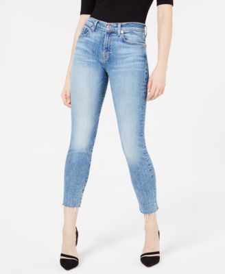 7 for all mankind roxanne ankle skinny jeans