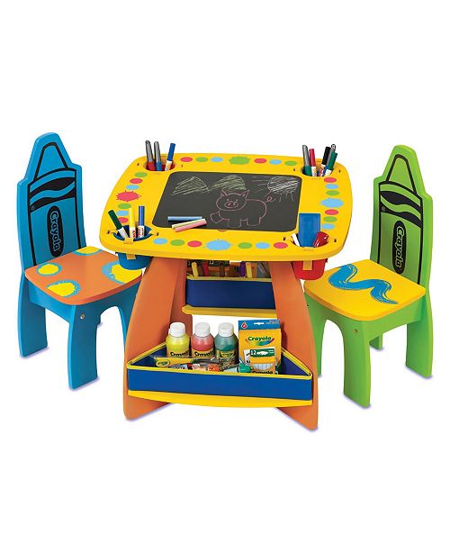 Crayola Wooden Table And Chair Set Reviews Home Macy S