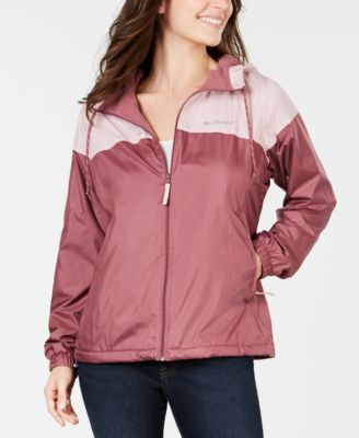 columbia rain jacket with fleece lining