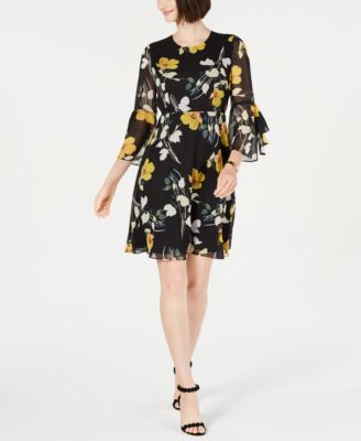 macys dress floral