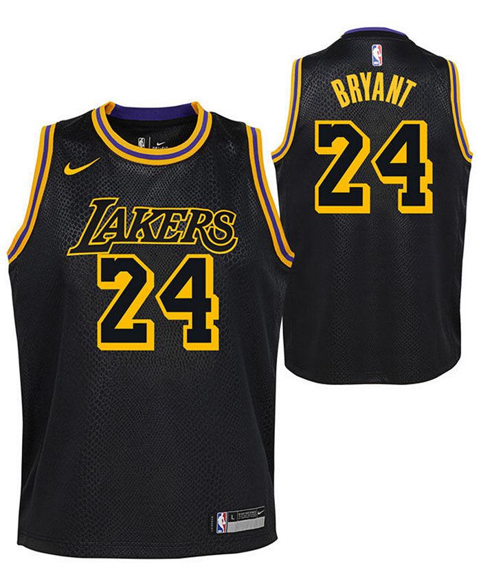 Nike Kobe Bryant Los Angeles Lakers City Edition Swingman Jersey Big Boys 8 20 Reviews All Kids Sports Fan Shop Macy S