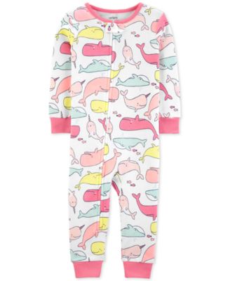 footless cotton pajamas