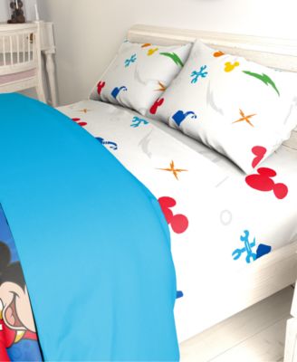 twin mickey mouse bed