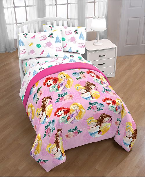 Disney Princess Princess Sassy Full Comforter Reviews Comforters Fashion Bed Bath Macy S