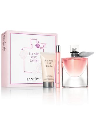 macy's lancome la vie est belle gift set