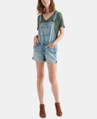 boyfriend overalls shorts