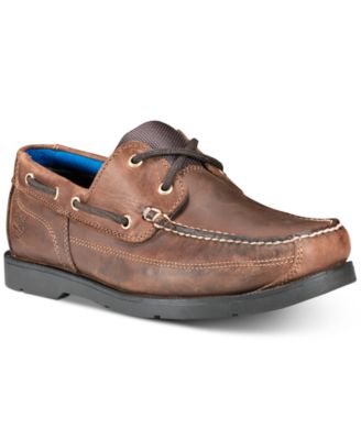 macy's timberland boat shoes
