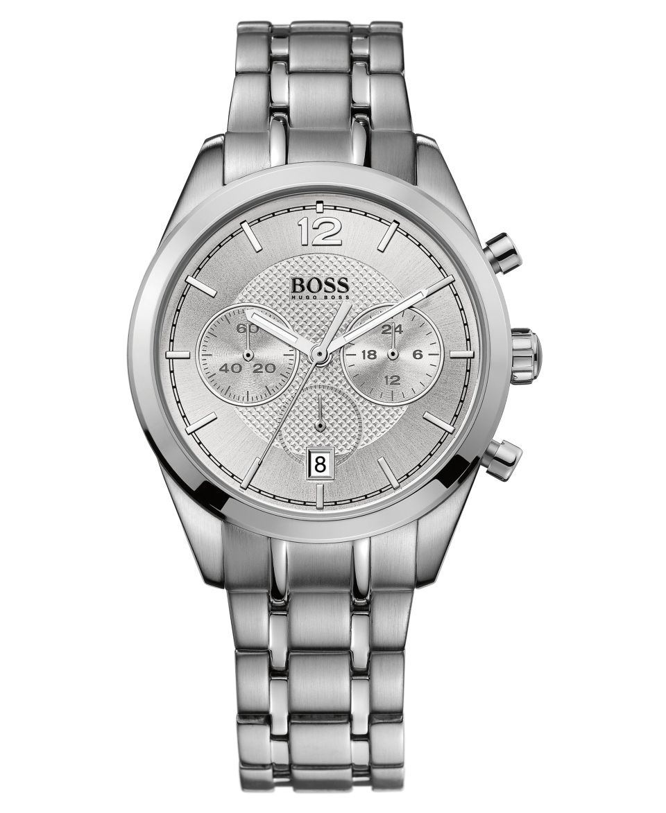 Hugo Boss Watch, Mens Chronograph Stainless Steel Bracelet 1512638