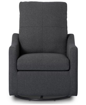 blair slim nursery glider swivel rocker chair