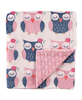 Плюшевое одеяло Hudson Baby с норковой спинкой