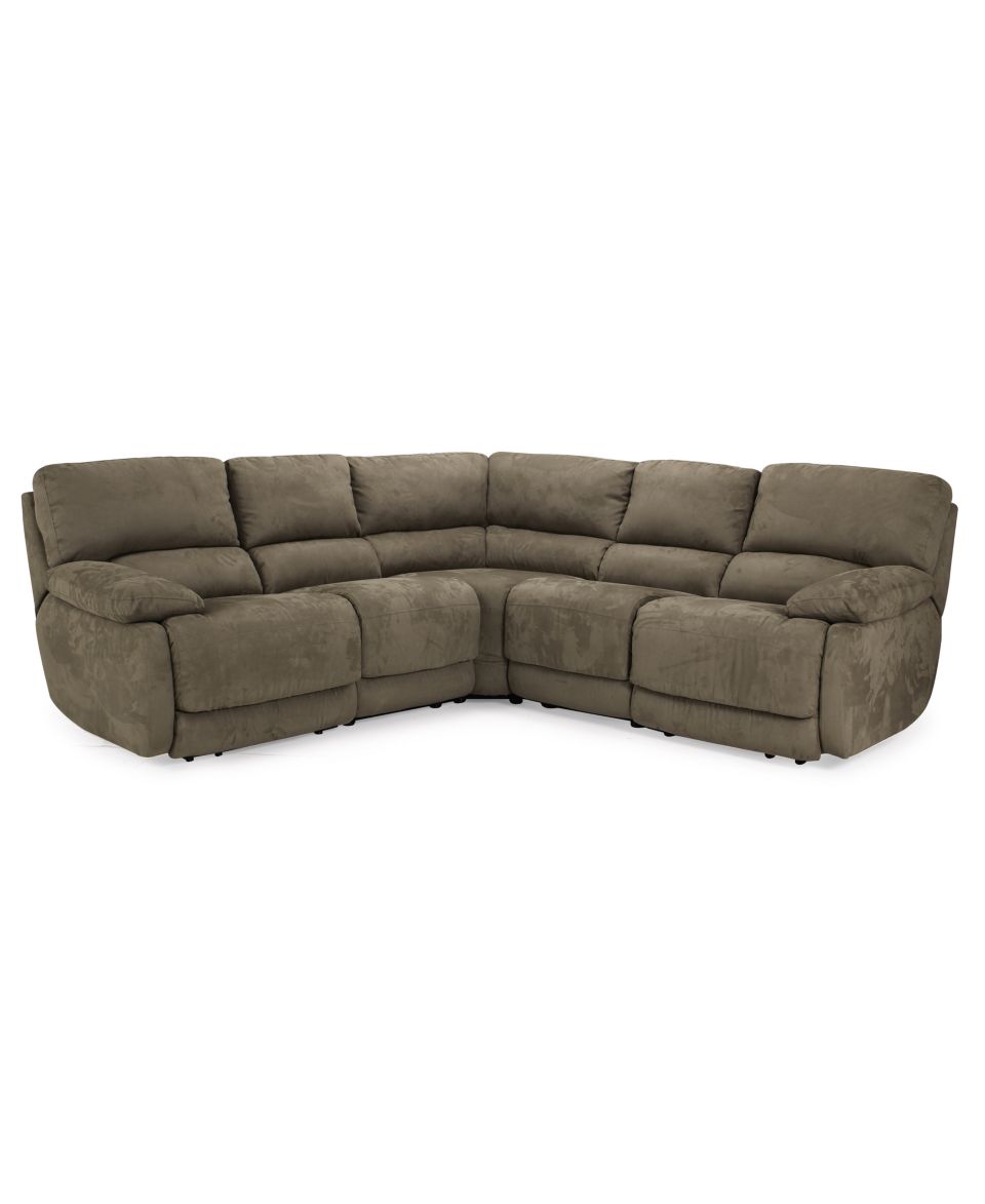 Adrian Fabric Sectional Sofa, 5 Piece 101W x 101D x 40H