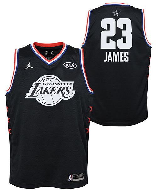 Outerstuff Big Boys Lebron James Los Angeles Lakers All Star Swingman Jersey Reviews All Kids Sports Fan Shop Macy S