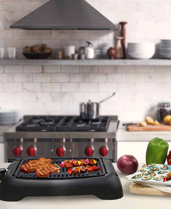 Elite by MaxiMatic Elite Cuisine 13" Countertop Indoor Grill & Reviews Small Appliances