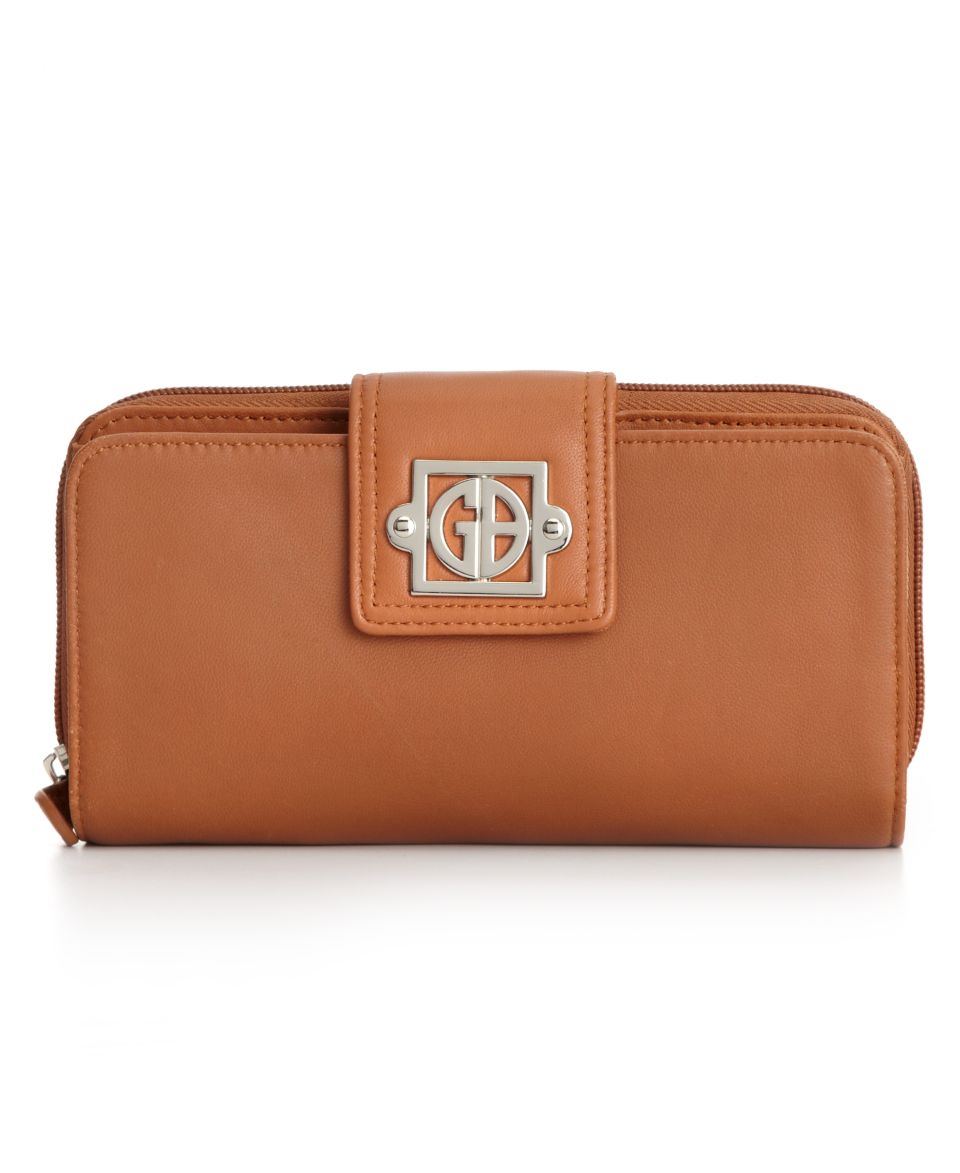 Giani Bernini Handbag, Nappa Tab Clutch Back Zip Wallet