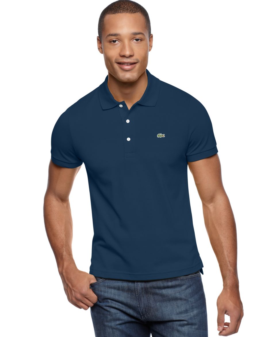 Lacoste Shirt, Classic Pique Polo Shirt   Mens Polos