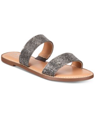 Material Girl Ginnie Flat Sandals 
