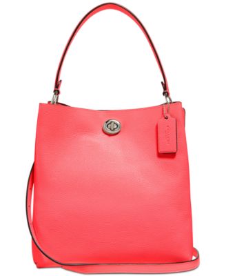 macys coach charlie bucket bag