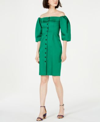 vince camuto puff sleeve dress