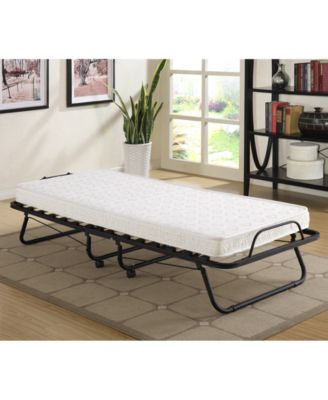 twin cot with mattress