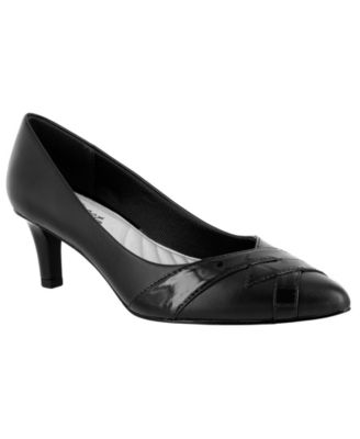 macys womens dress shoes black