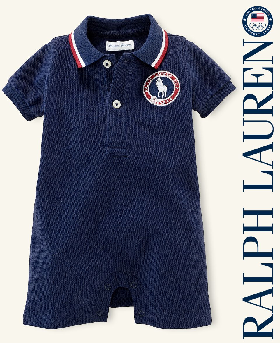 Ralph Lauren Baby Shortall, Baby Boys Team USA Olympic Polo Shortall