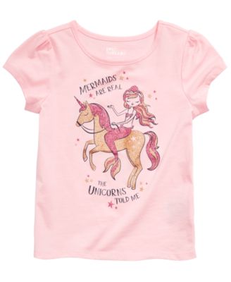 little girl unicorn t shirt