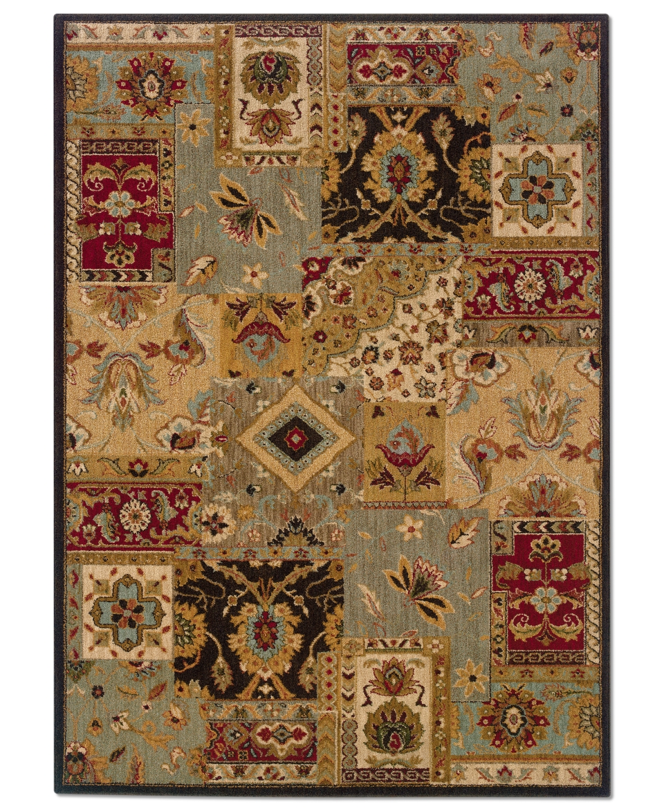 MANUFACTURERS CLOSEOUT Sphinx Rugs, Perennial 2179C Patchwork