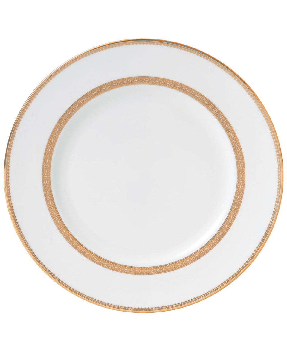 Vera Wang Wedgwood Dinnerware, Lace Gold Salad Plate   Fine China