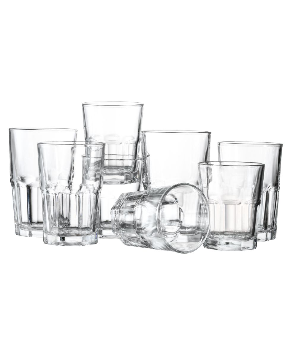 The Cellar Silhouettes 16 Piece Glassware Set   Glassware   Dining