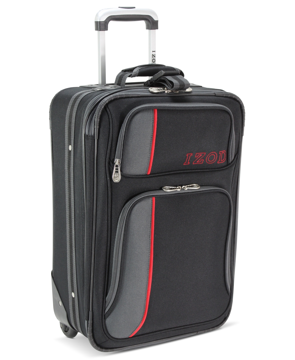 Izod Suitcase, 20 Voyager 2.0 Rolling Carry On Hardside Spinner