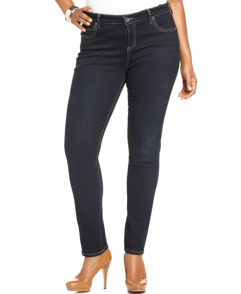 Kut from the Kloth Plus Size Jeans, Catherine Boyfriend, Wise Wash