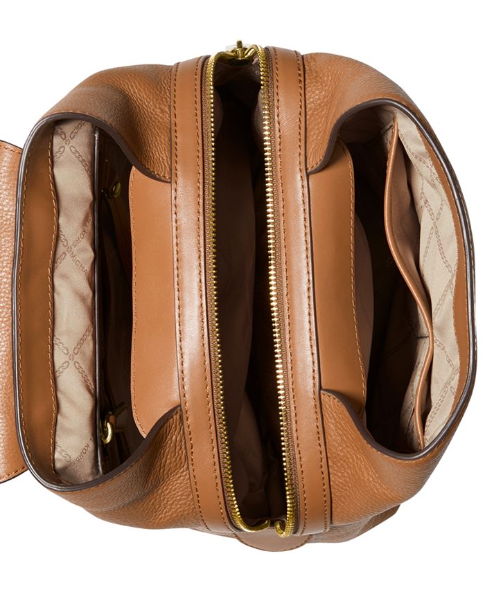 Michael Kors Raven Leather Backpack & Reviews - Handbags & Accessories ...